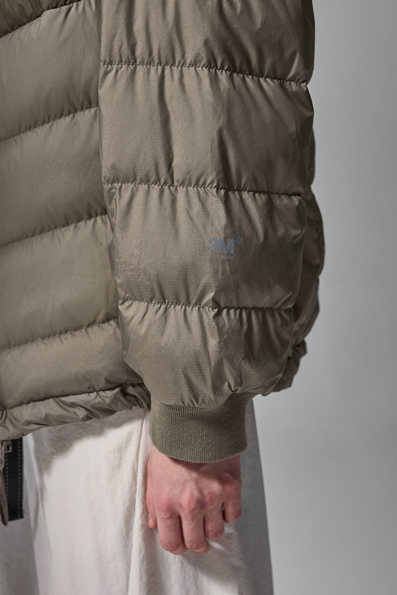 Men’s Puffer Jacket Water-Resistant Hooded 90% Down — Winter Coat