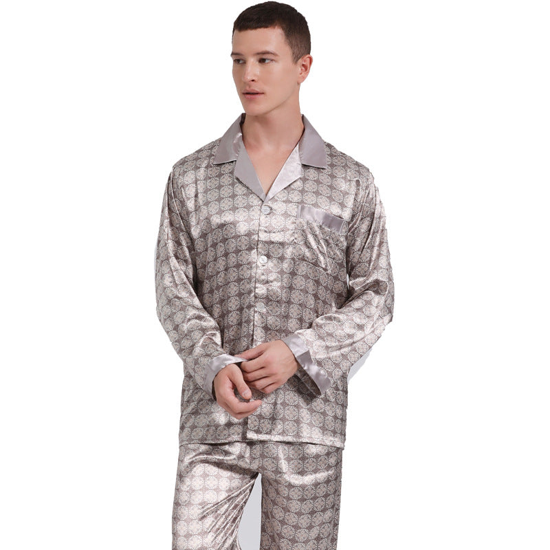 Premium Men's Silky Smooth Pajama Set