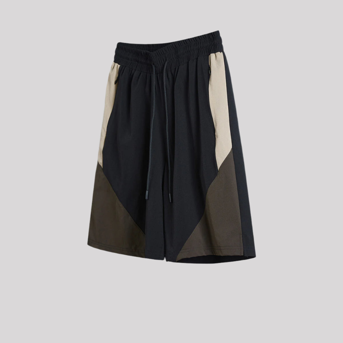 Men's Retro Sport Shorts | Geometric Color Block Series