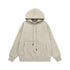 Beige oversized hoodie on a white background