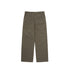 Mens dress pants dark brown flat back, straight leg