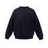 Men’s oversized sweatshirt navy flat front, fleece lined crewneck