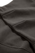 Fabric close-up—reversible hoodie double-knit cotton blend, smooth hand