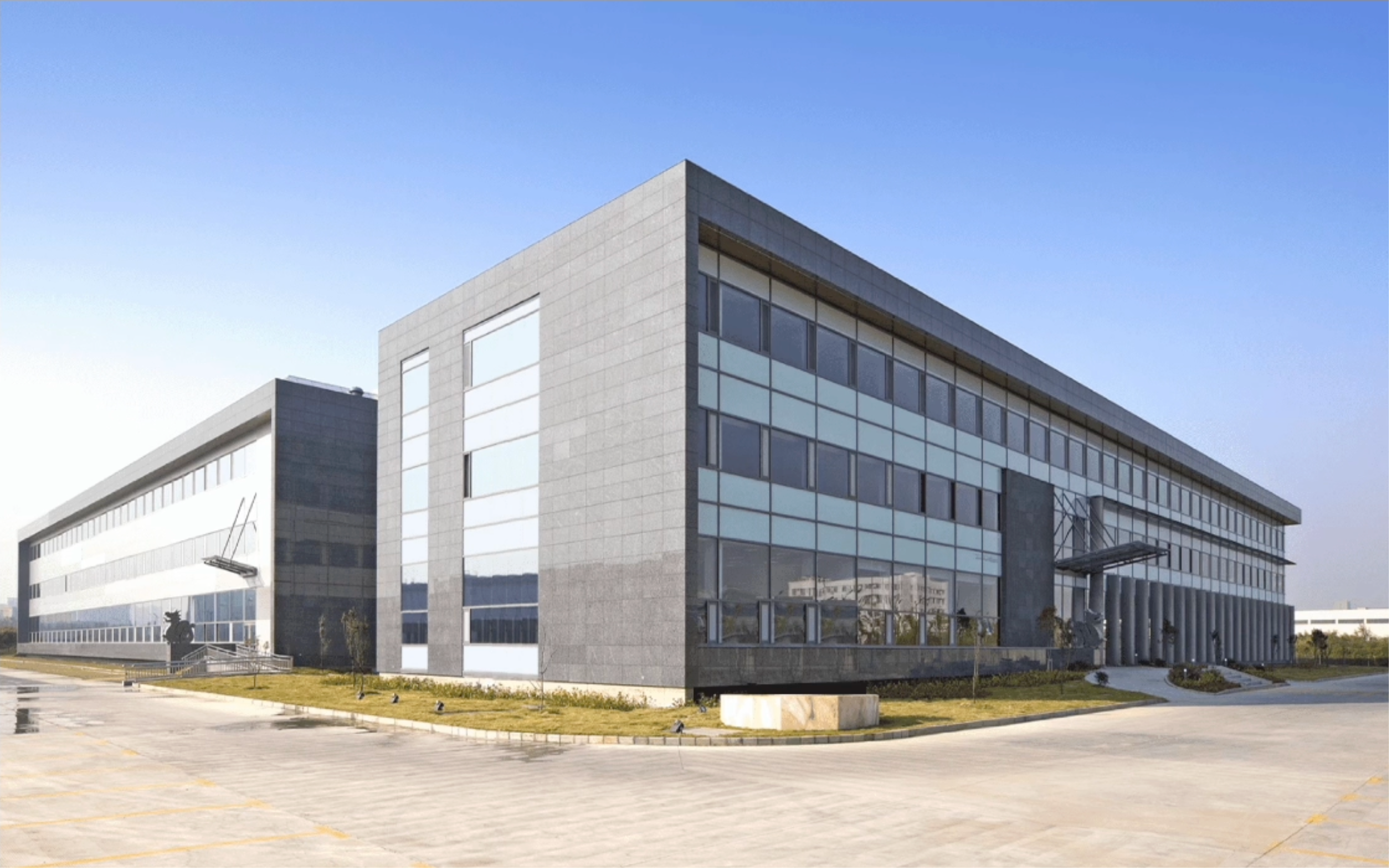 Modern facility showcasing quality production standards