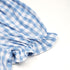 Close-up of the puff sleeve with a ruched elastic cuff, highlighting the feminine and stylish design.