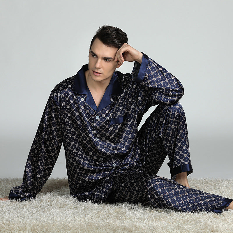 Premium Men's Silky Smooth Pajama Set