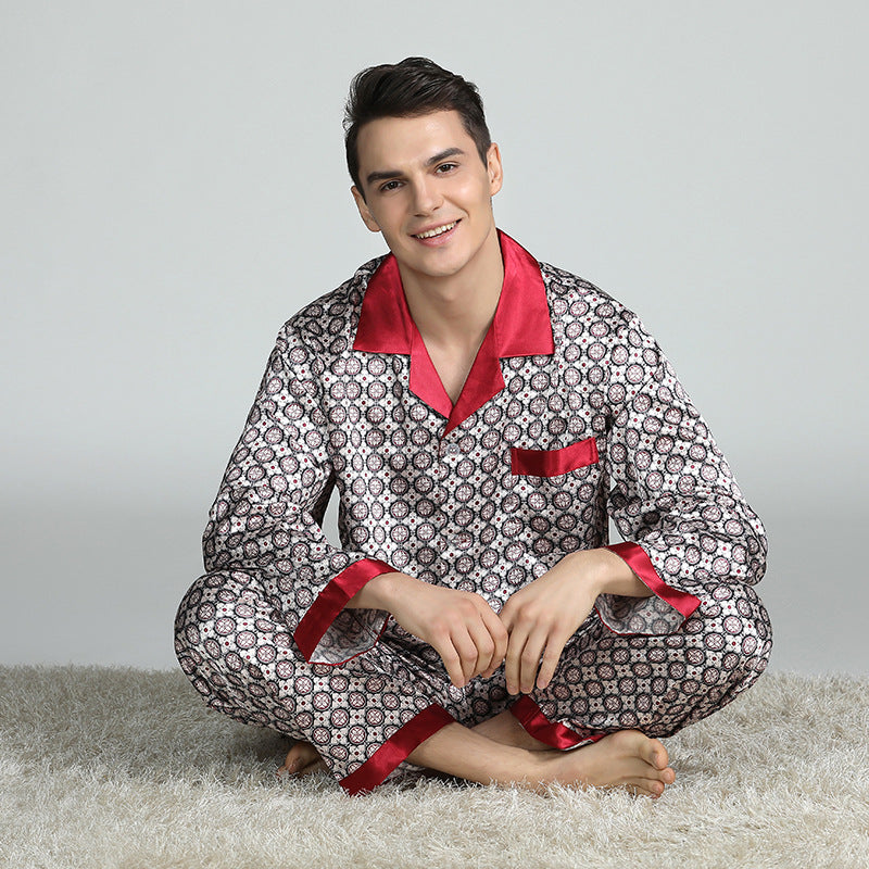 Premium Men's Silky Smooth Pajama Set