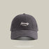 Gray baseball cap with white 'Naivety 1768' embroidered logo