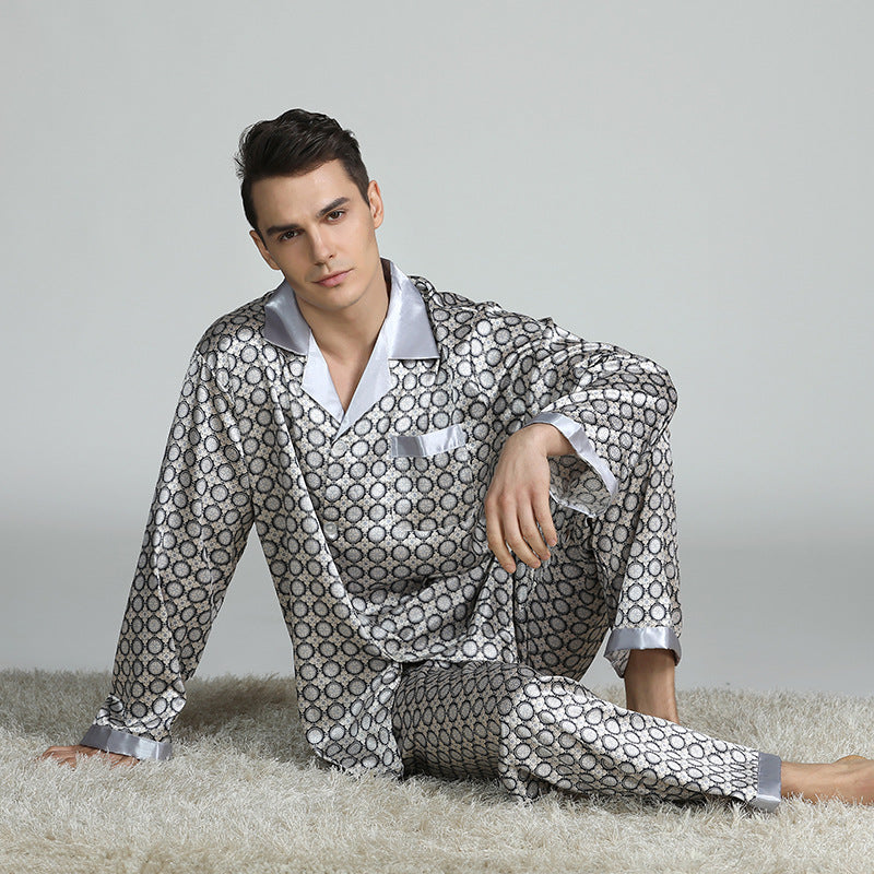 Premium Men's Silky Smooth Pajama Set
