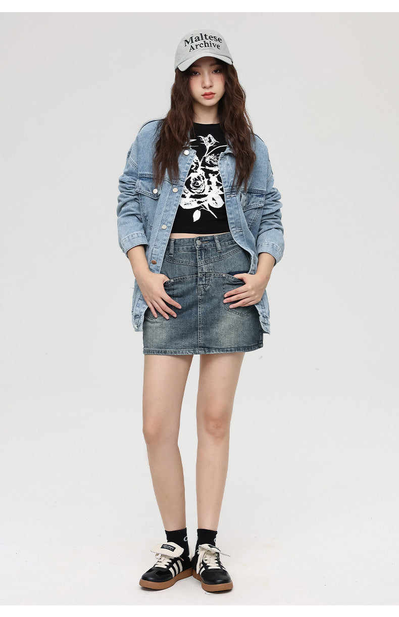 Oversized Classic Denim Jacket