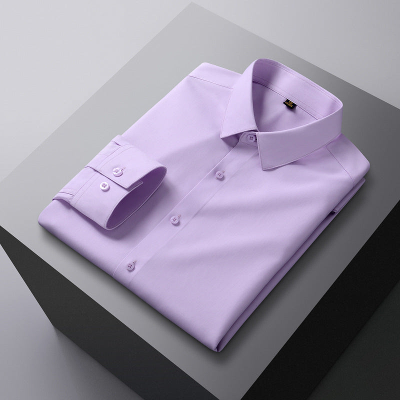 Men's Waterproof Business Shirt | Premium Stain-Resistant Collection