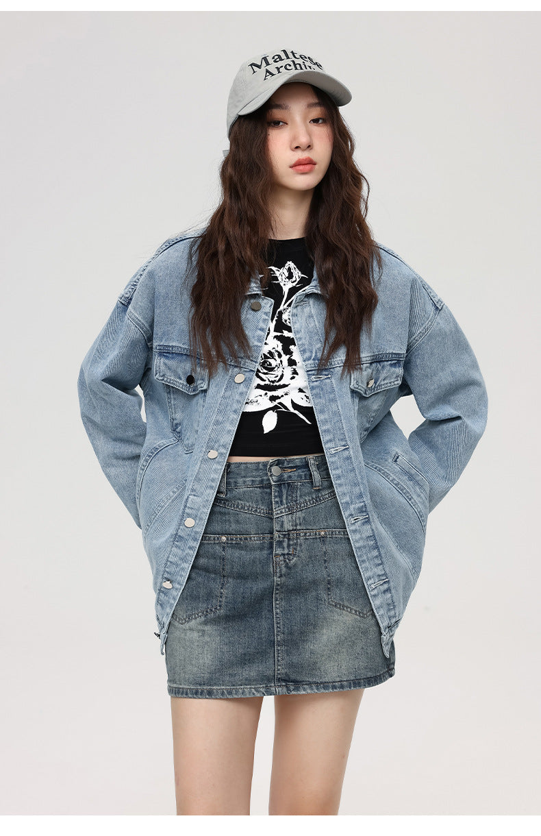 Oversized Classic Denim Jacket