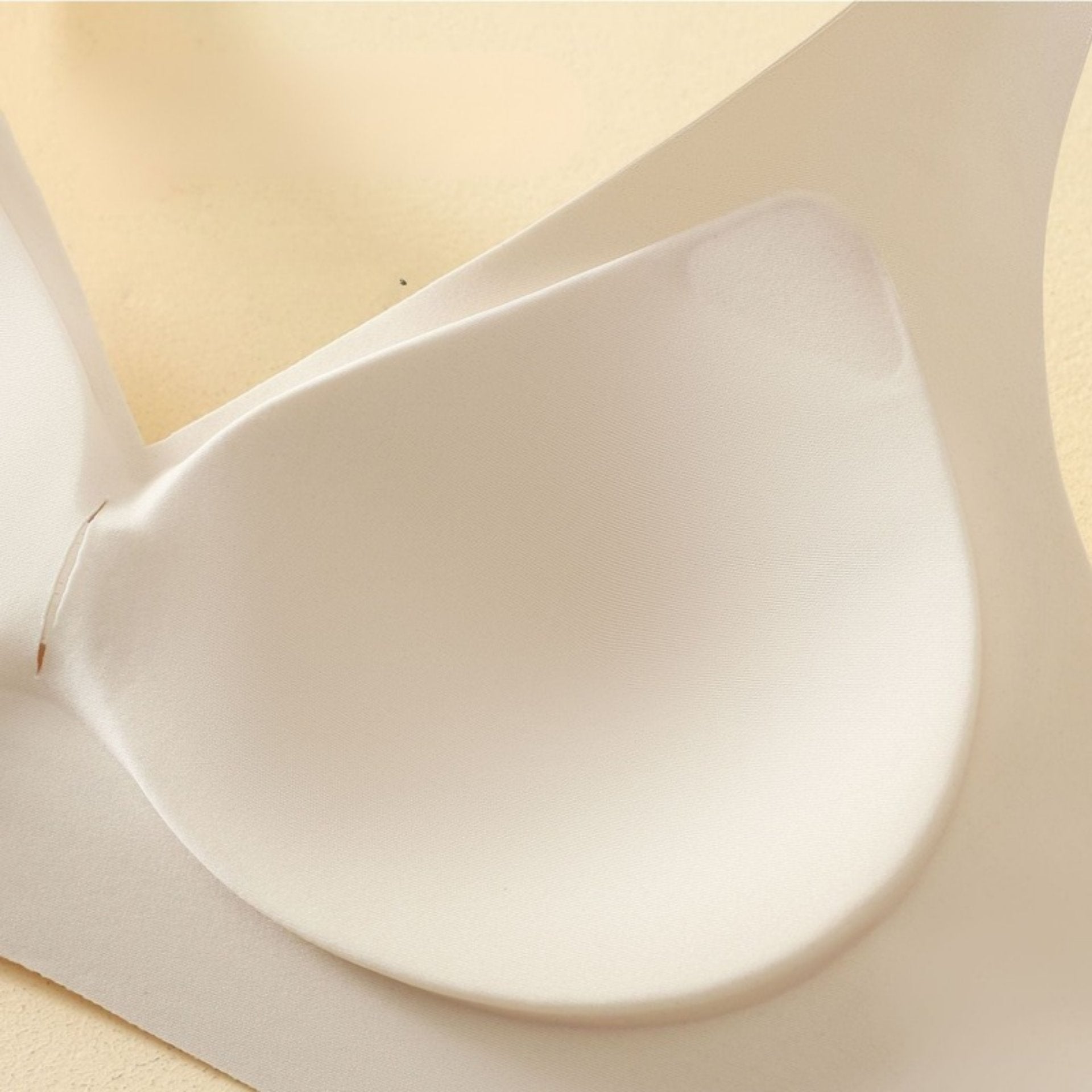 Close-up of the bra’s soft inner lining designed for breathability and comfort.