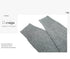 Detailed view of gray knit cardigan sleeves, highlighting the ribbed texture and knit construction