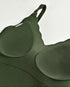 Reinforced bra cup structure with anti-slip lining, ensuring a secure and comfortable fit.