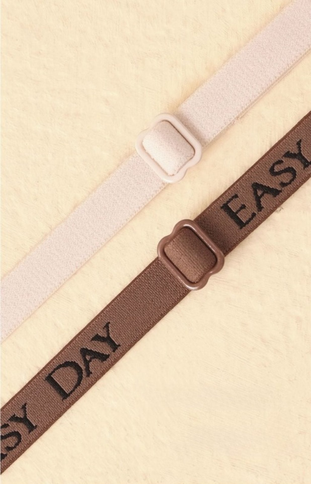 High-stretch logo straps for comfort, stability, and adjustable fit in a seamless push-up bra.