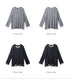 Product presentation showing front and back views of both sweaters. Top: grey cable-knit. Bottom: black cable-knit. Both featuring distressed details and hole patterns at hem