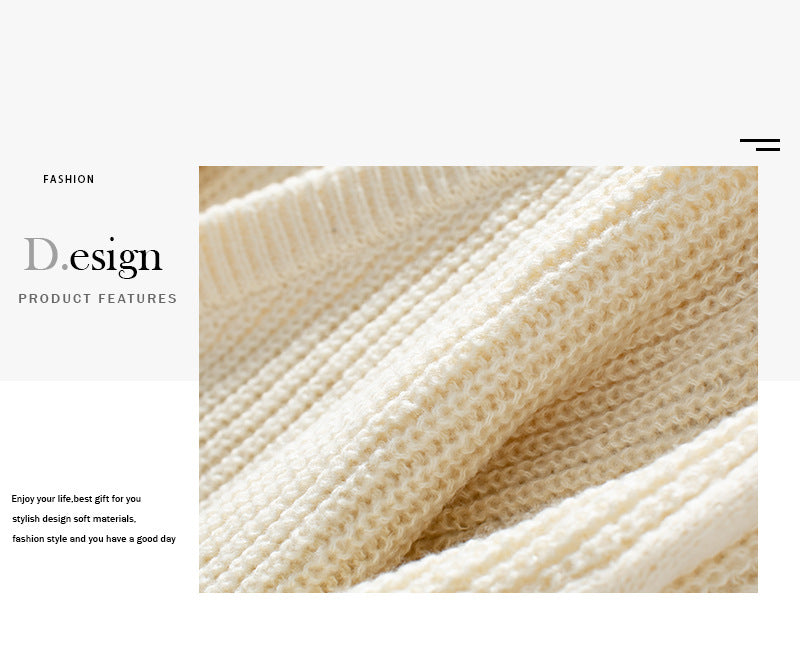 Close-up texture detail of cream colored chunky knit fabric with ribbed pattern