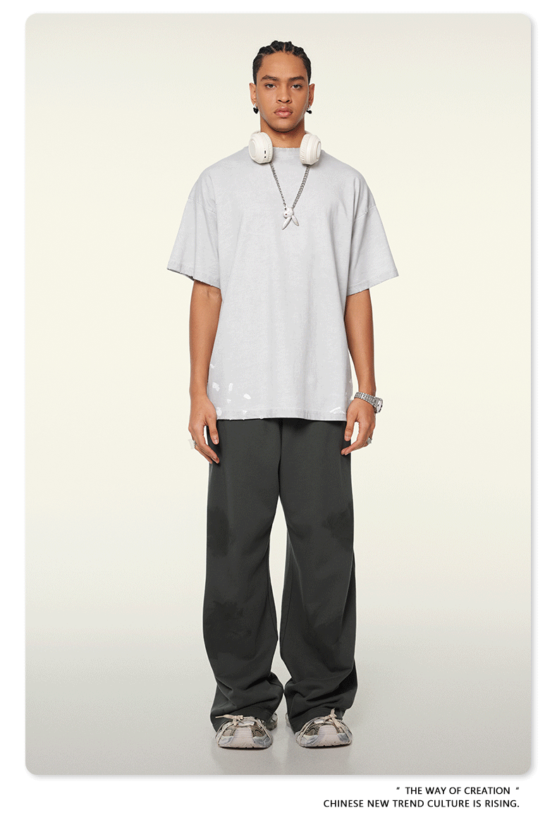 Men's Oversized Wide Leg Casual Pants