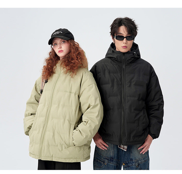 Minimalist Digital Down Puffer Jacket