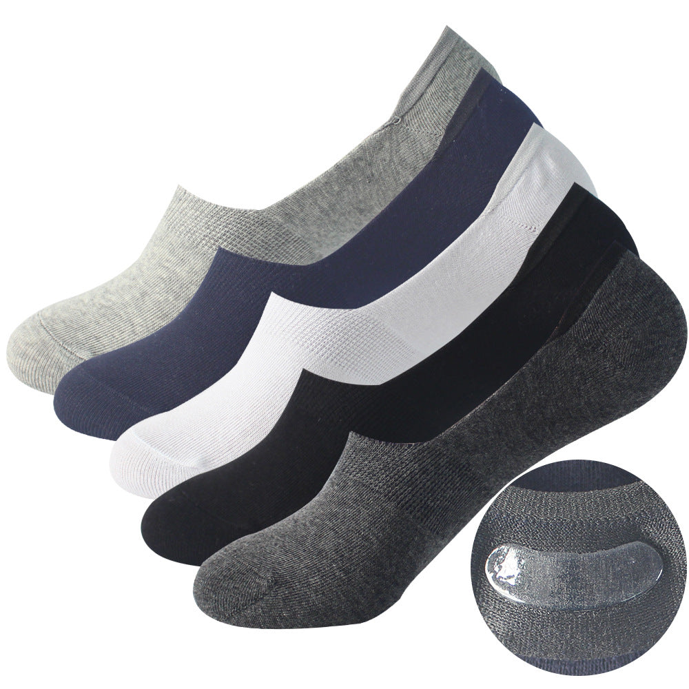 Men's No-Show Cotton Liner SocksMen's No-Show Cotton Liner Socks (2 Pairs)