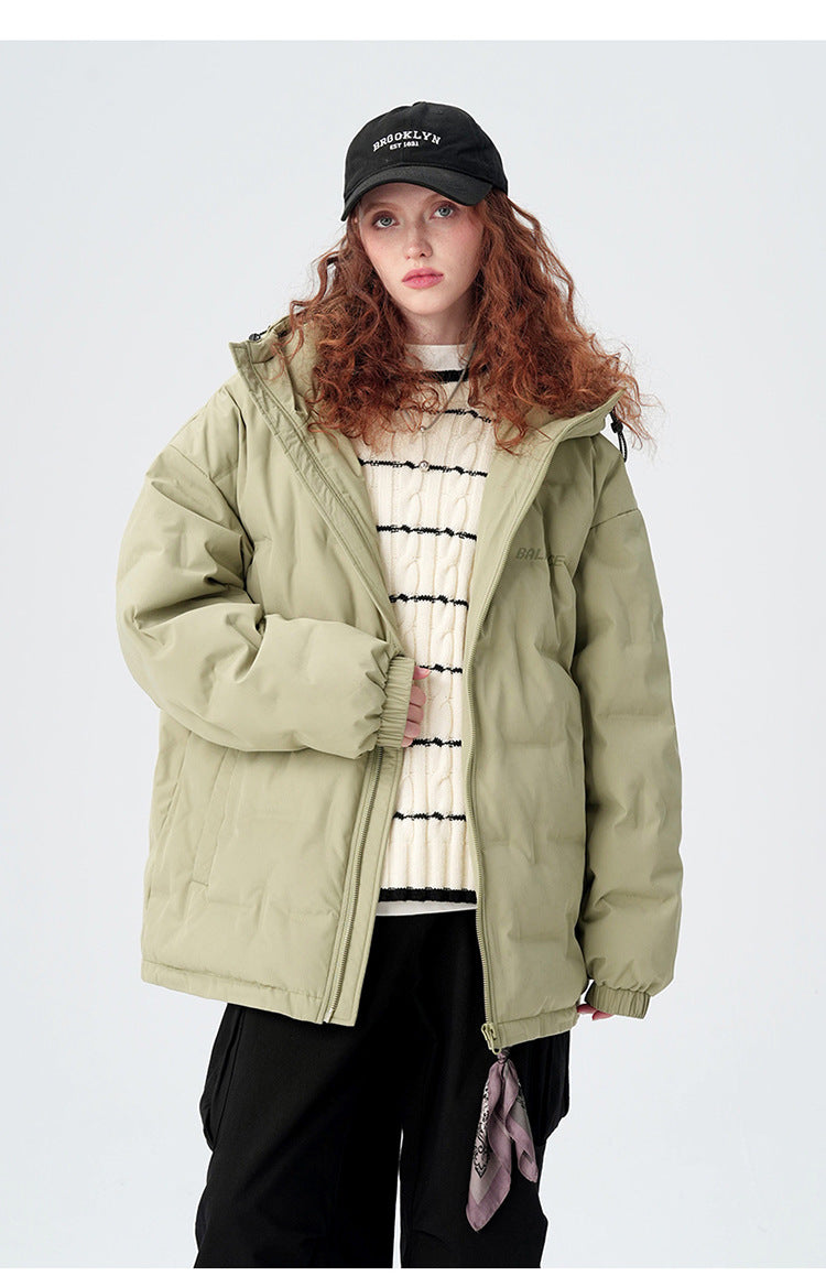 Minimalist Digital Down Puffer Jacket