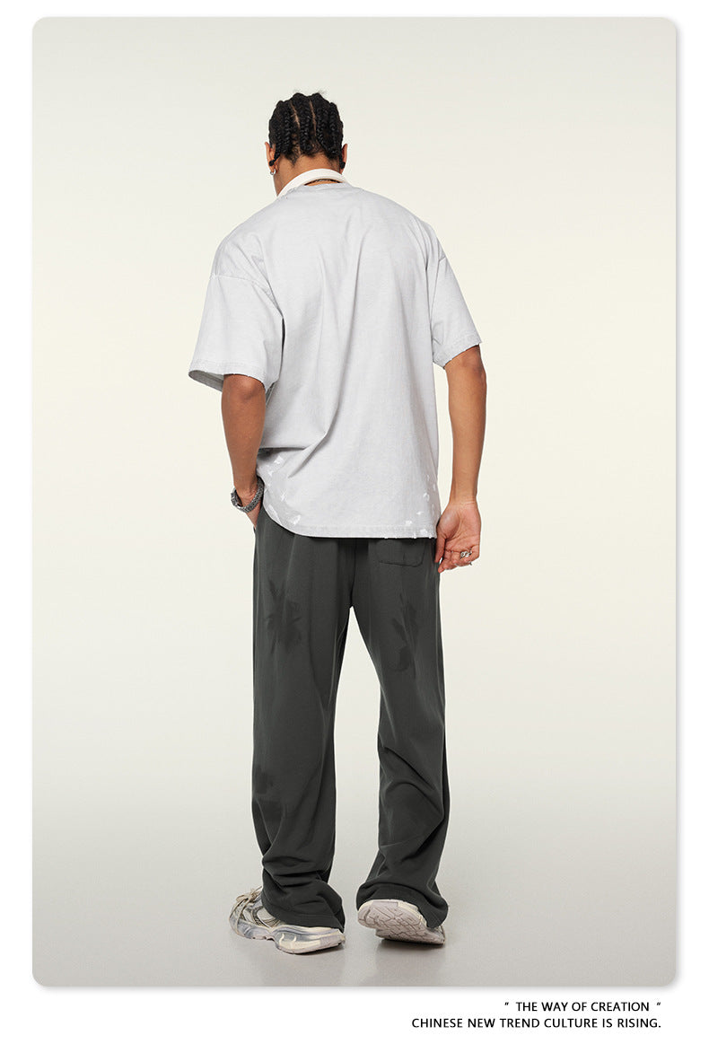 Men's Oversized Wide Leg Casual Pants