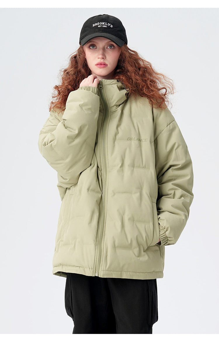 Minimalist Digital Down Puffer Jacket