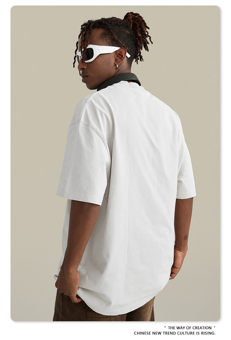 Men's Shape of Pressure Tee | Vintage Print Streetwear