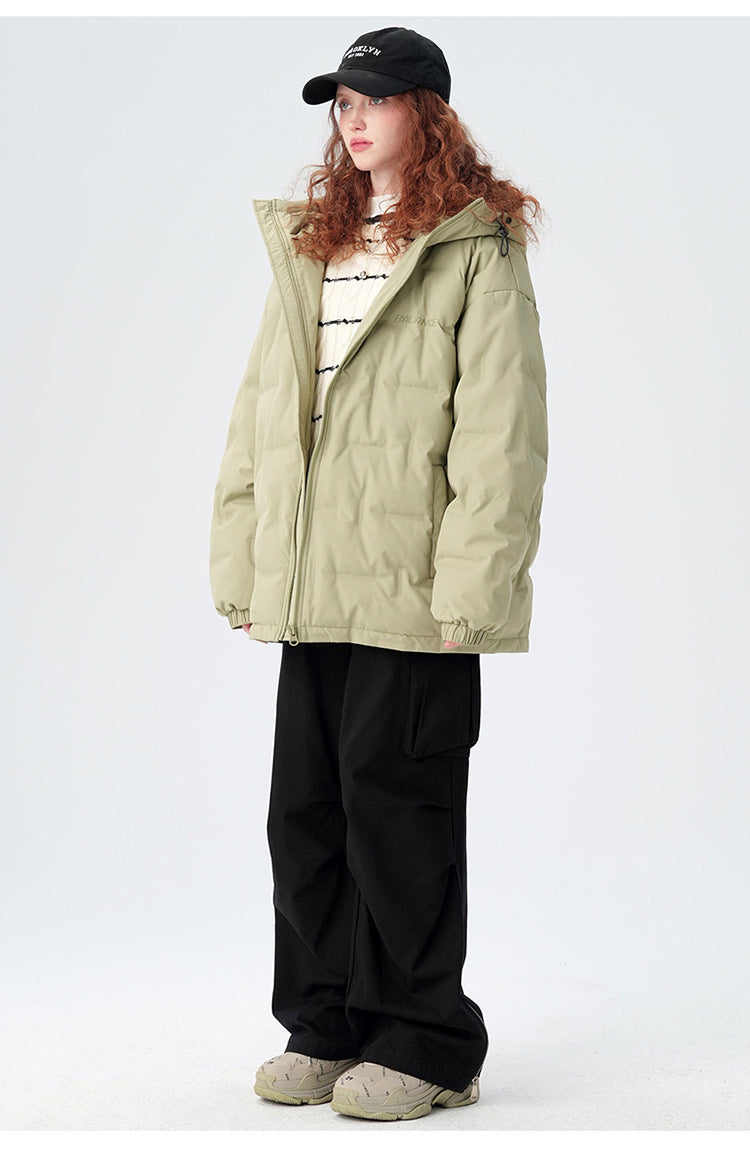 Minimalist Digital Down Puffer Jacket