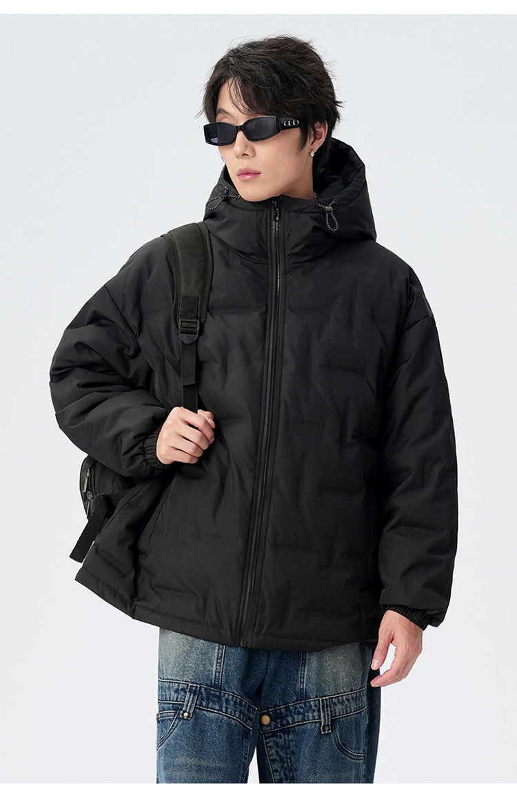 Minimalist Digital Down Puffer Jacket