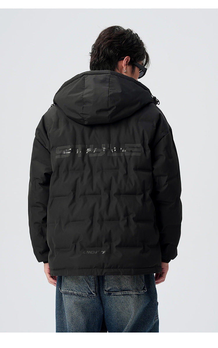 Minimalist Digital Down Puffer Jacket