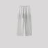 Light gray relaxed fit sweatpants with elastic waistband and drawstring displayed on neutral background
