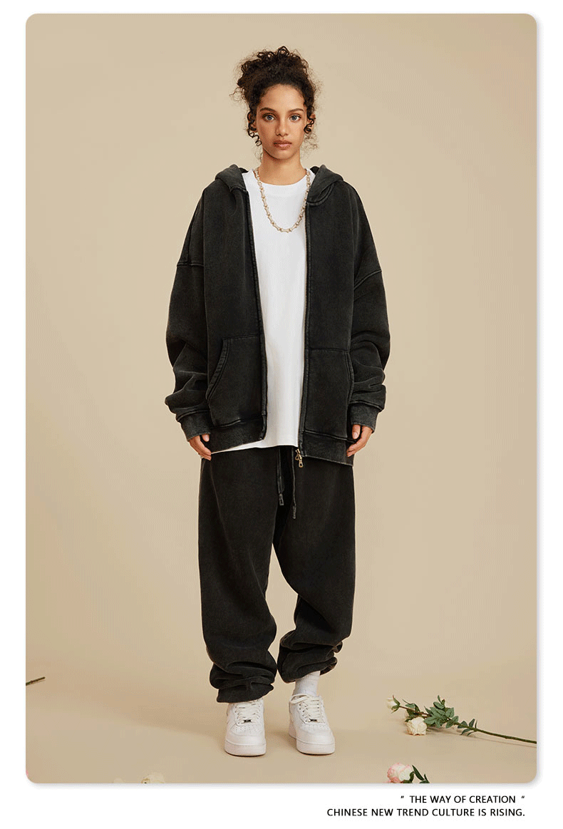 Men's Vintage Zip Collection | Heavyweight Wash Series