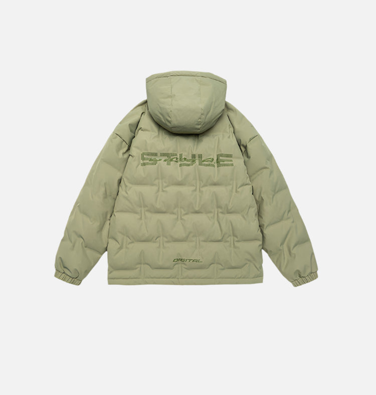 Minimalist Digital Down Puffer Jacket