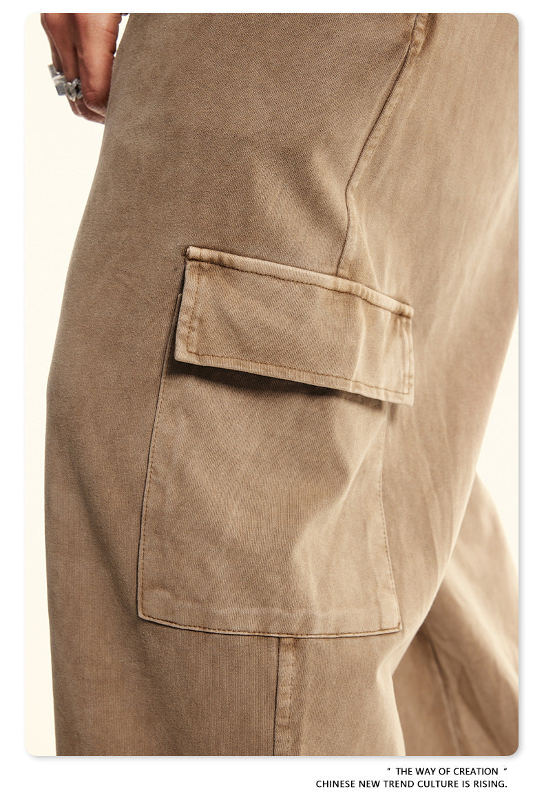 Men's Midnight Drift Cargo Pants | Vintage Wash Streetwear