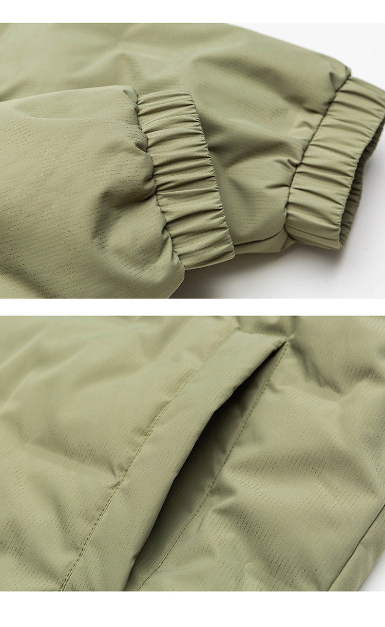 Minimalist Digital Down Puffer Jacket