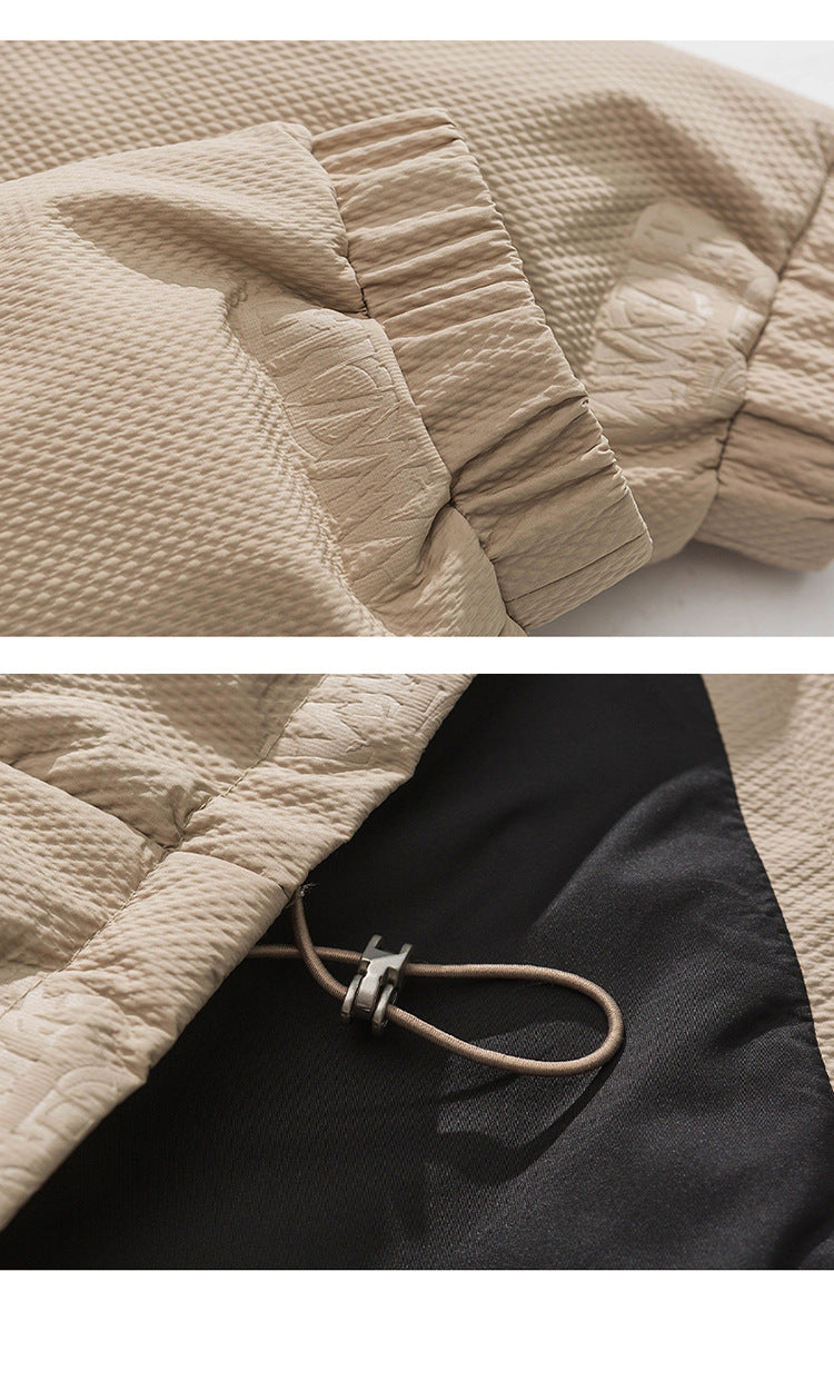 Minimal Stand Collar Down Puffer Jacket