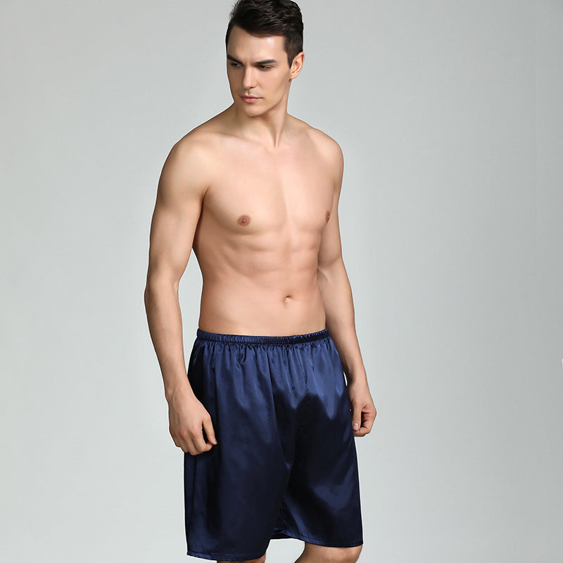 Men's Silky Soft Sleep Shorts - Solid Colors