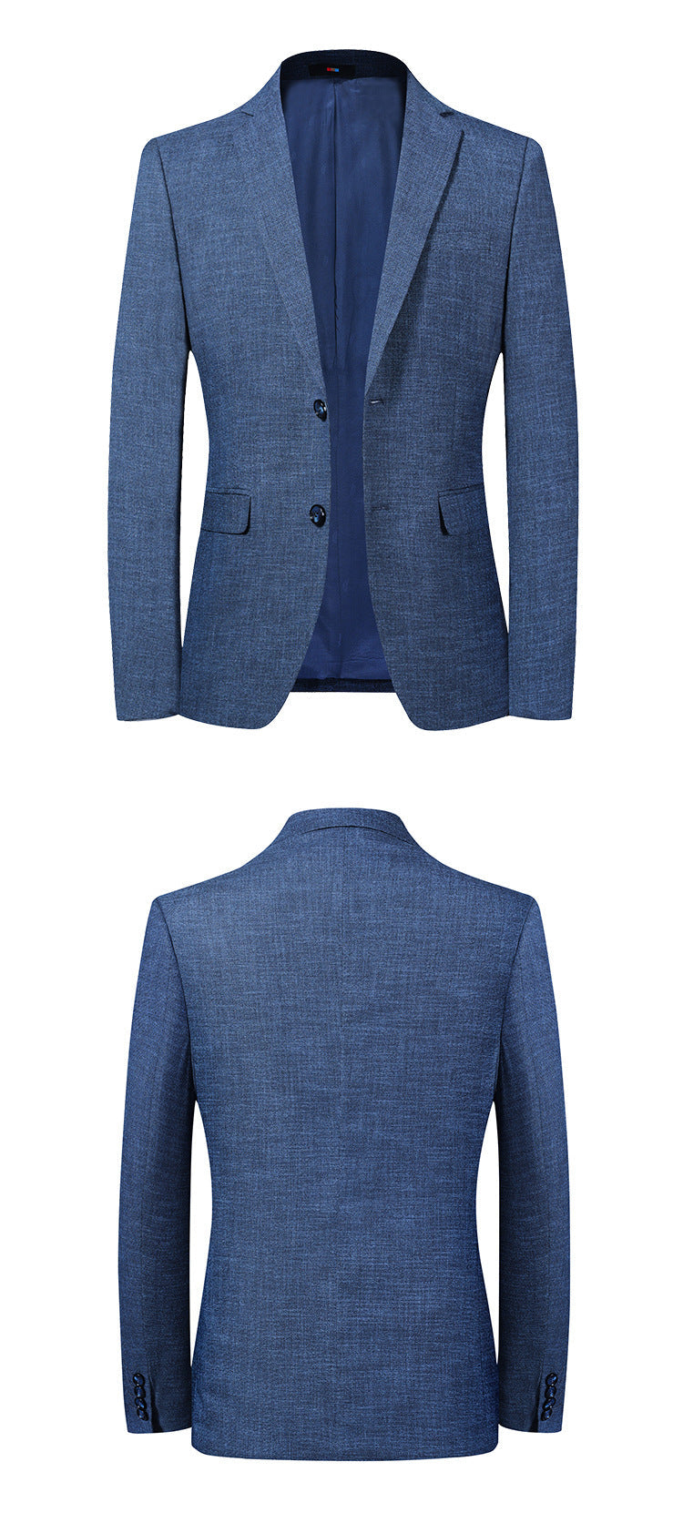 Men's Textured Two-Button Blazer | Modern Business Casual Collection