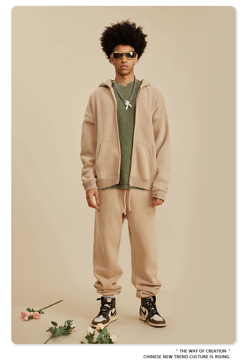 Men's Vintage Zip Collection | Heavyweight Wash Series