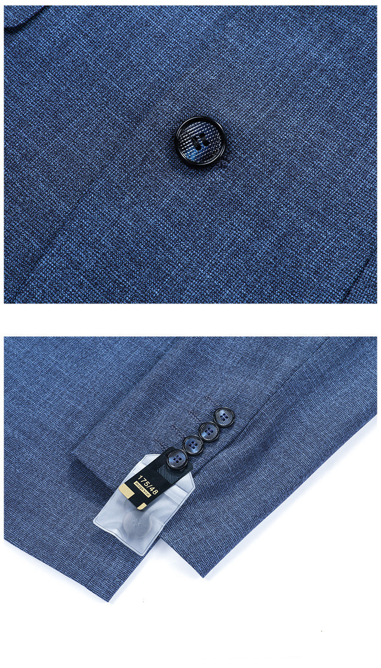 Men's Textured Two-Button Blazer | Modern Business Casual Collection