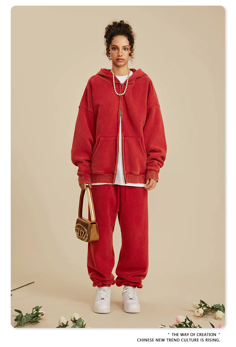 Men's Vintage Zip Collection | Heavyweight Wash Series