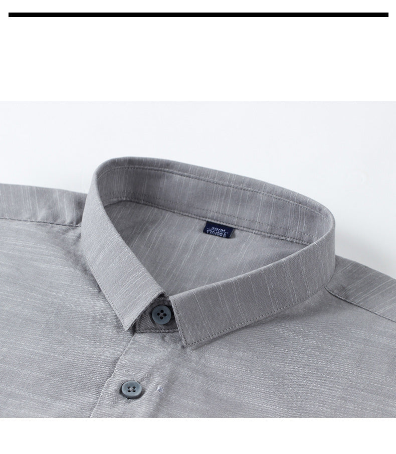 Men's Premium Cotton Business Shirt | Modern Textured Design
