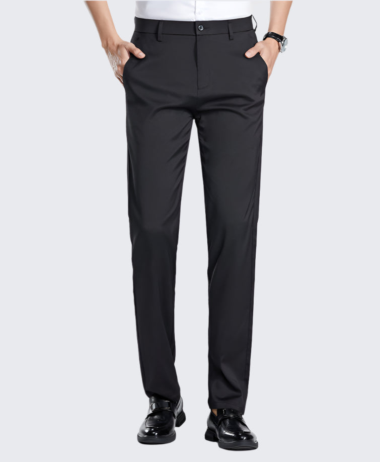 Men's Premium Comfort Slacks | Professional Wrinkle-Free Business Trousers