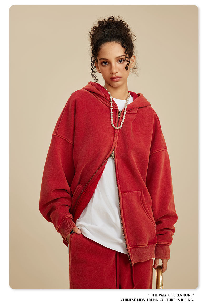 Men's Vintage Zip Collection | Heavyweight Wash Series