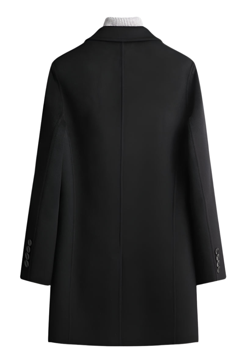 Men's Premium Wool Coat with Down Lining | Winter Luxury Collection