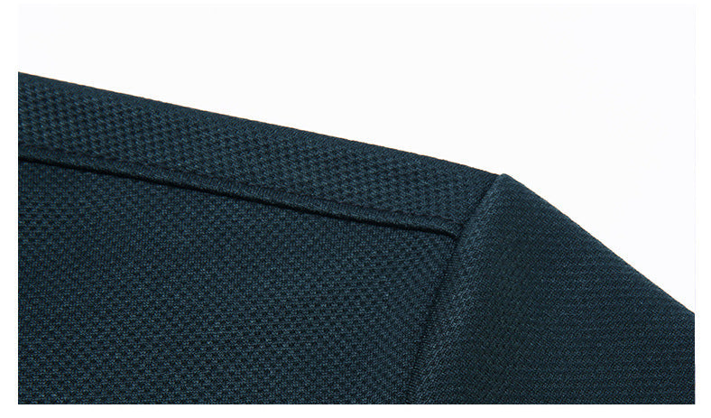 Men's Long Sleeve Performance Polo | Classic Minimal Design