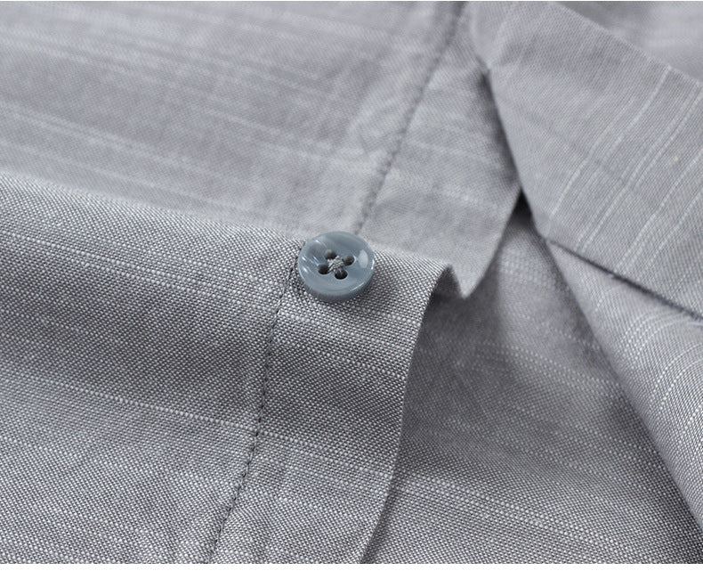 Men's Premium Cotton Business Shirt | Modern Textured Design