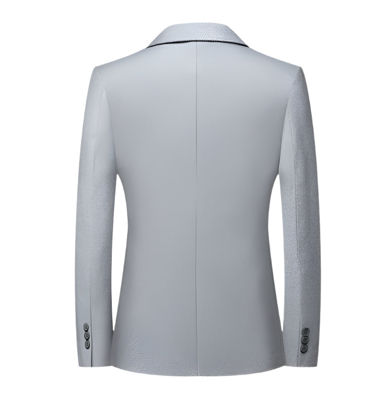 Men's Wool-Blend Blazer | Wrinkle-Free Business Casual Suit Jacket